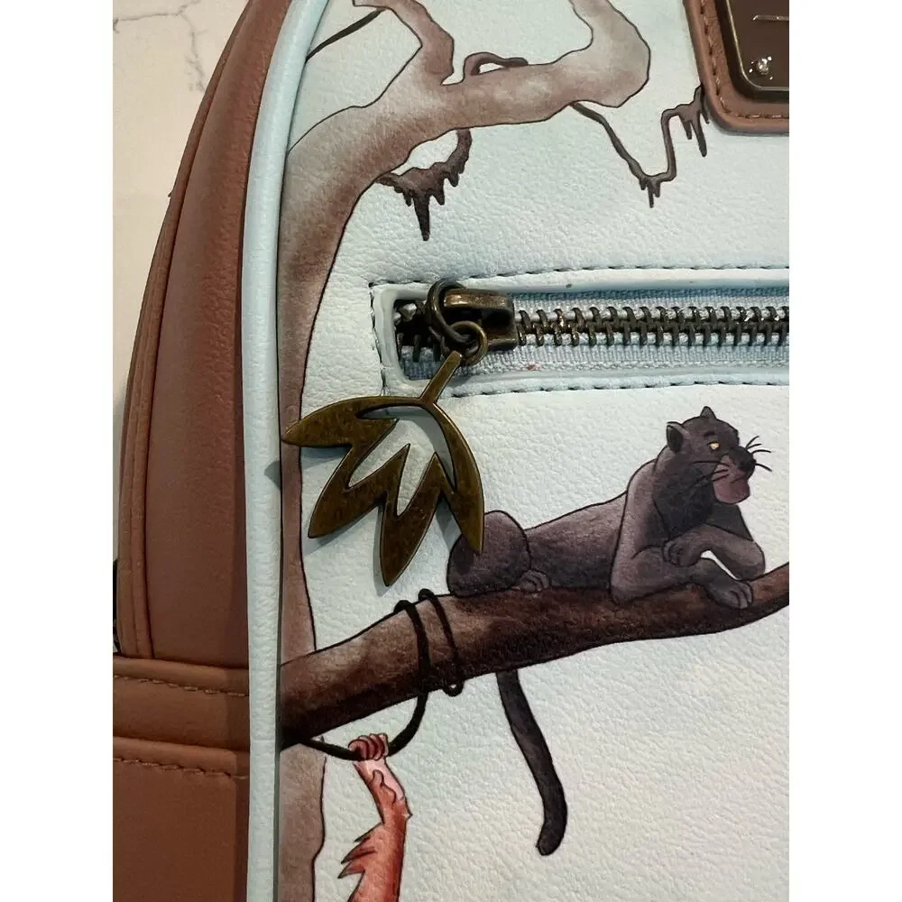 Loungefly Disney Jungle Book Mini Backpack Baloo Mowgli Bagheera Kaa